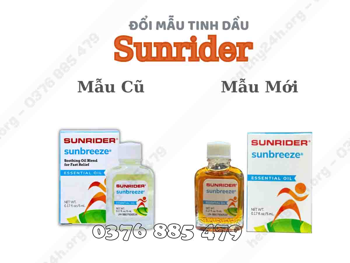 Thông Báo đổi mẫu Tinh Dầu Sunrider  - Nguyên Phươ